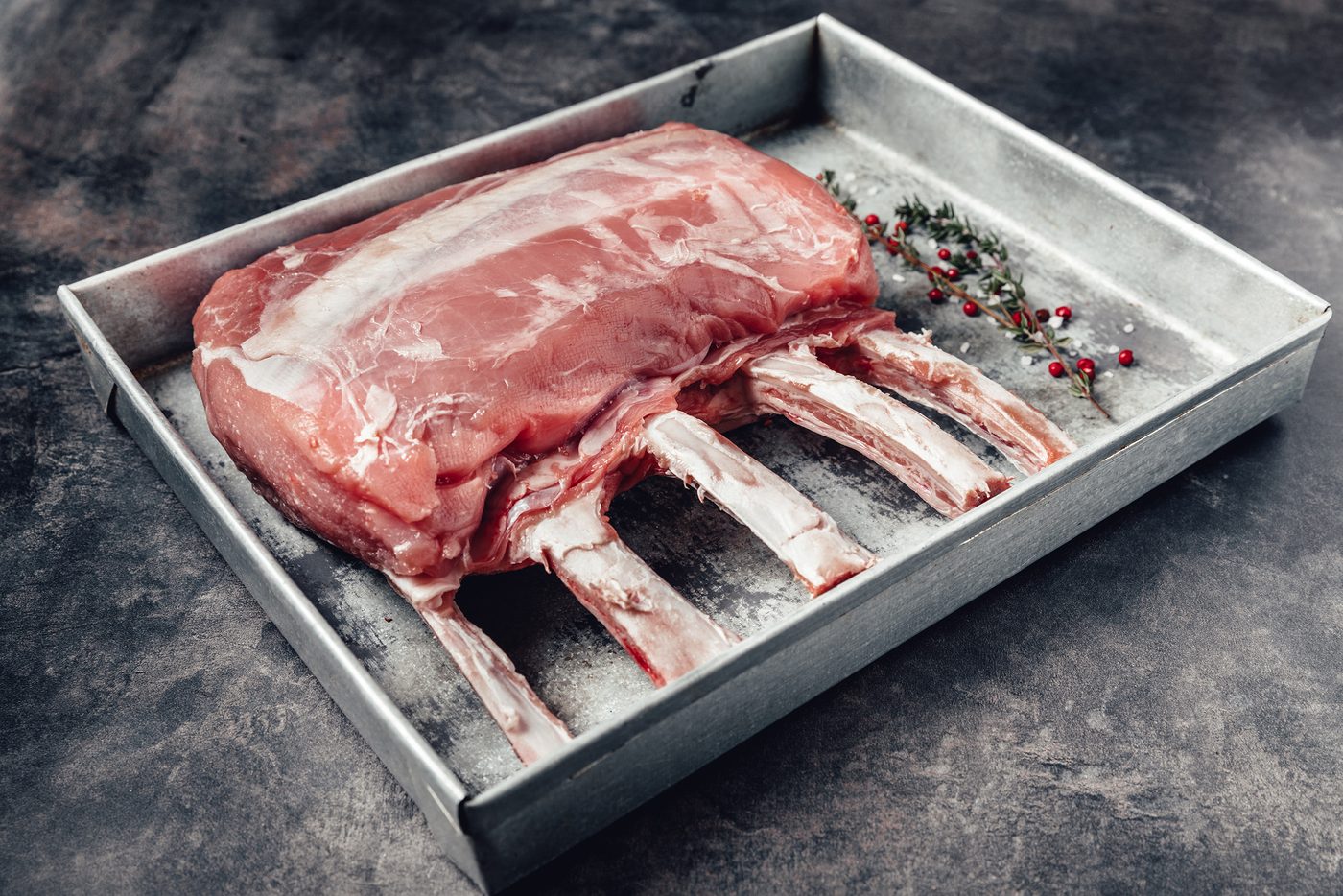 Frisches Schweinekotelett