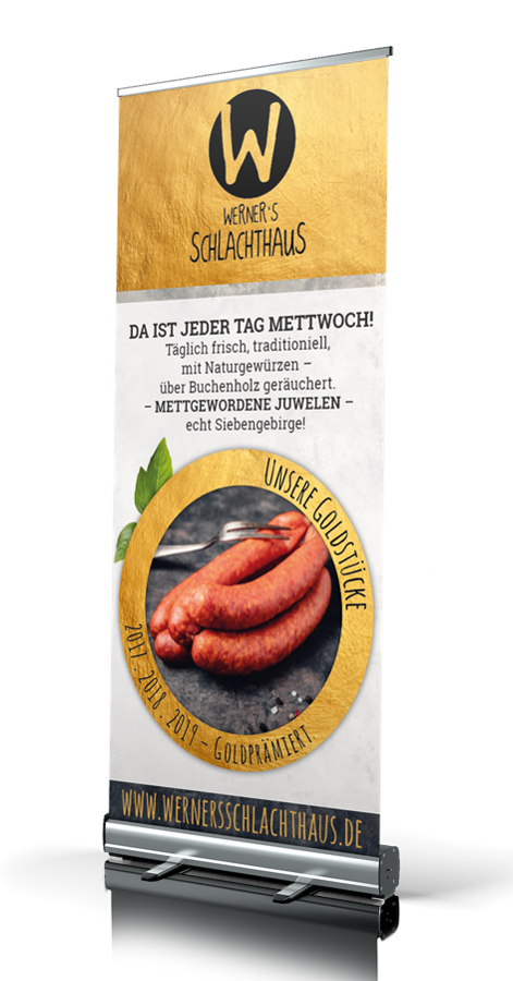 Werner's Rollup für den Handel